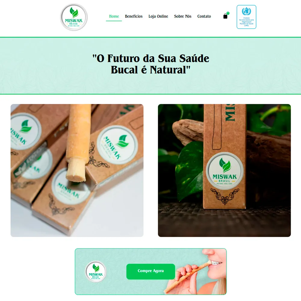 Loja Virtual Miswak
